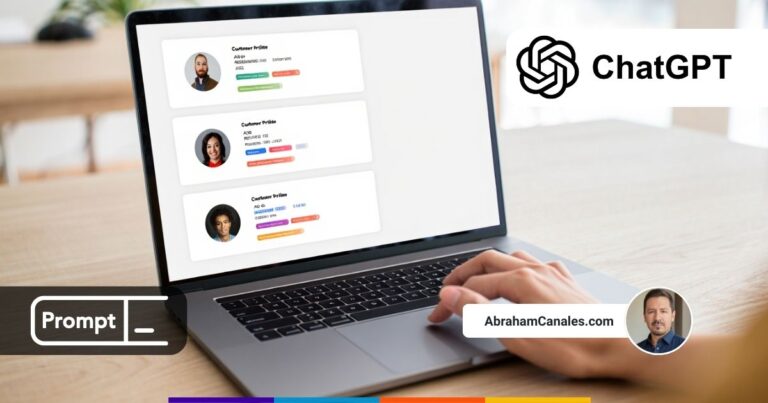 Crear Perfiles de Cliente con ChatGPT para tus ventas
