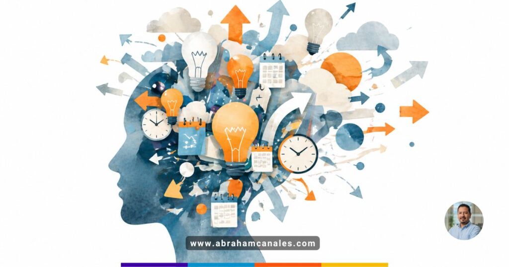 Como organizar el marketing de tu negocio cuando tienes muchas ideas pero poca claridad